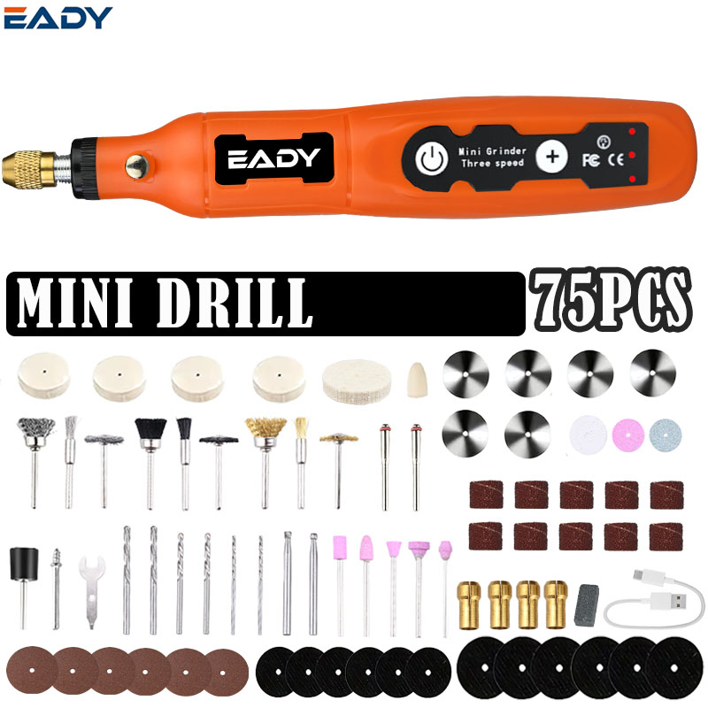 Power Tools Aeg - مثقاب صغير لاسلكي يعمل بـUSB وقلم