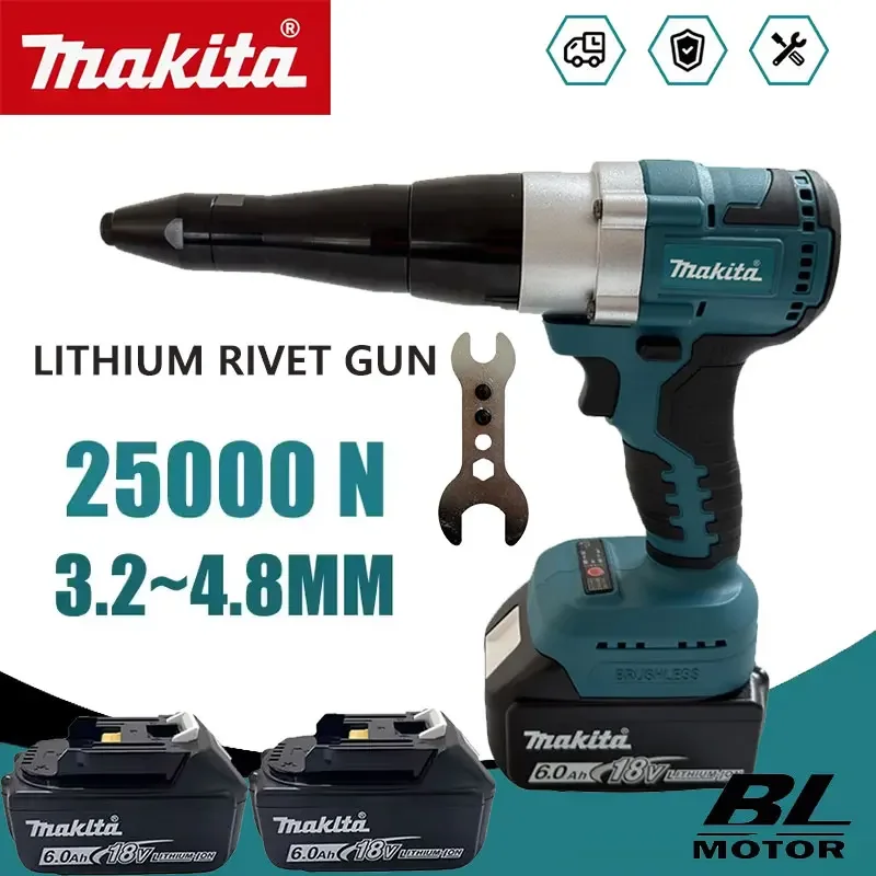 Power Tools Aeg - ماكيتا 25000N مسدس برشام كهربائي بدون