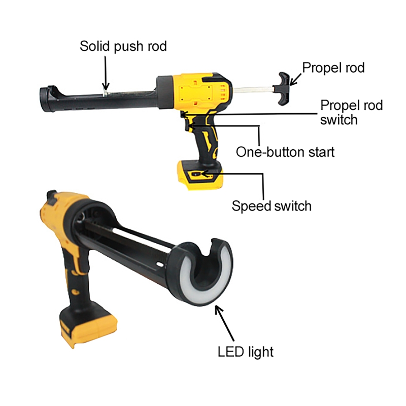 مسدس السد الكهربائي لبطارية دي - مراجعة Power Tools Dewalt وسعره