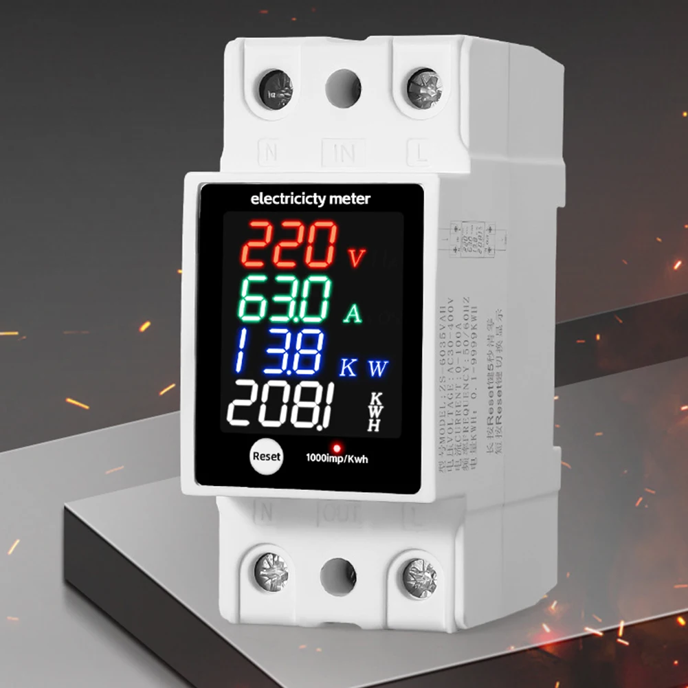 عداد كهرباء رقمي متعدد الوظائف - مراجعة Power Tools Voltage وسعره