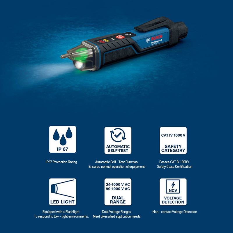جهاز اختبار الجهد الكهربائي BO - مراجعة Power Tools Voltage وسعره