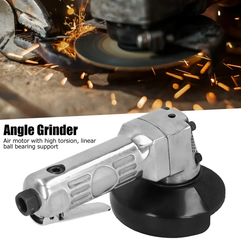 جلاخة زاوية هوائية 4 بوصة، آلة - مراجعة Power Tools Pneumatic وسعره