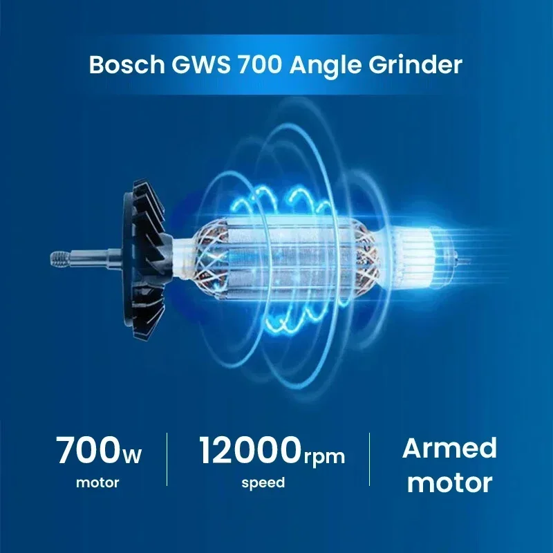 جلاخة زاوية سلكية من بوش GWS 7 - مراجعة Power Tools Grinder وسعره