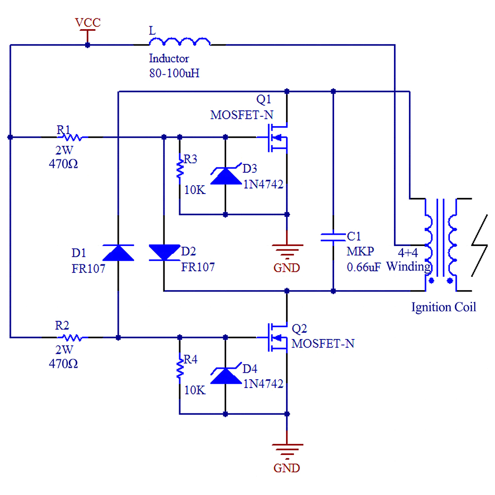 DC12-30V ZVS لفائف Flyback سائ - مراجعة Power Tools Generator وسعره