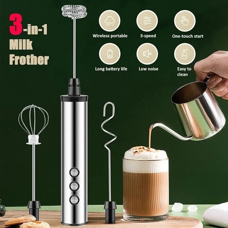 خلاط حليب كهربائي محمول 3 في 1 - مراجعة Power Tools For Home وسعره