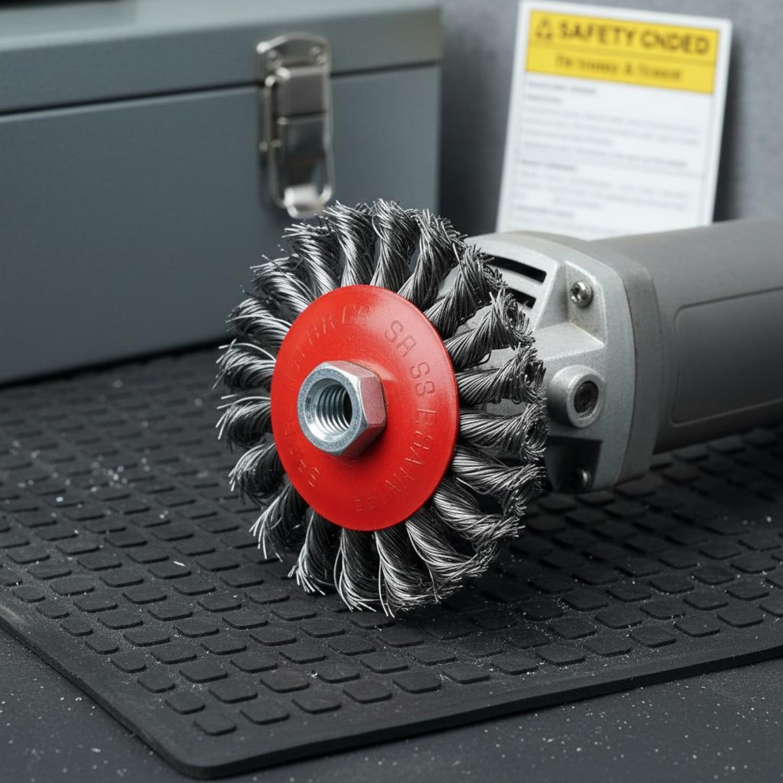قرص تلميع من الأسلاك الفولاذية - مراجعة Power Tools Grinder وسعره