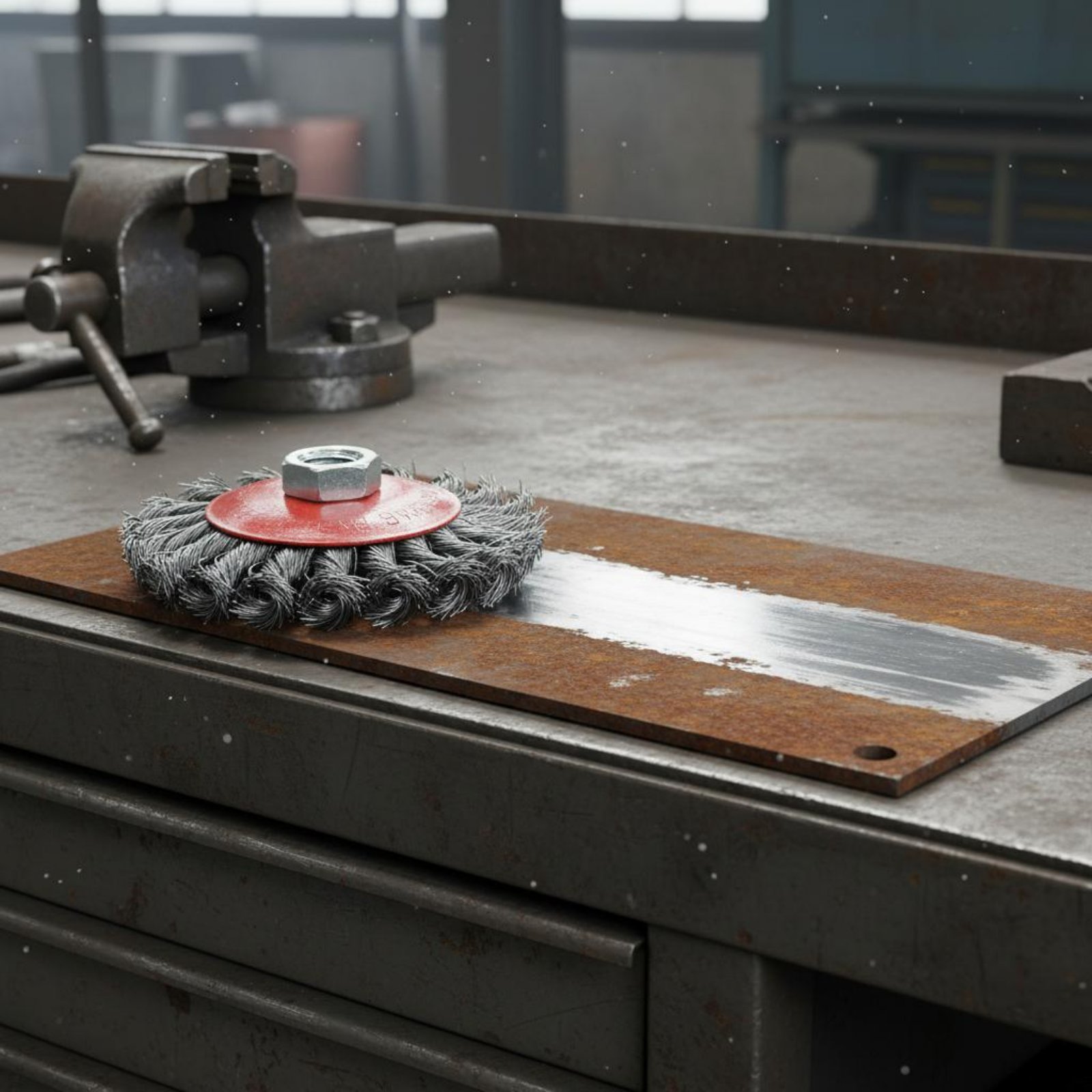 قرص تلميع من الأسلاك الفولاذية - مراجعة Power Tools Grinder وسعره