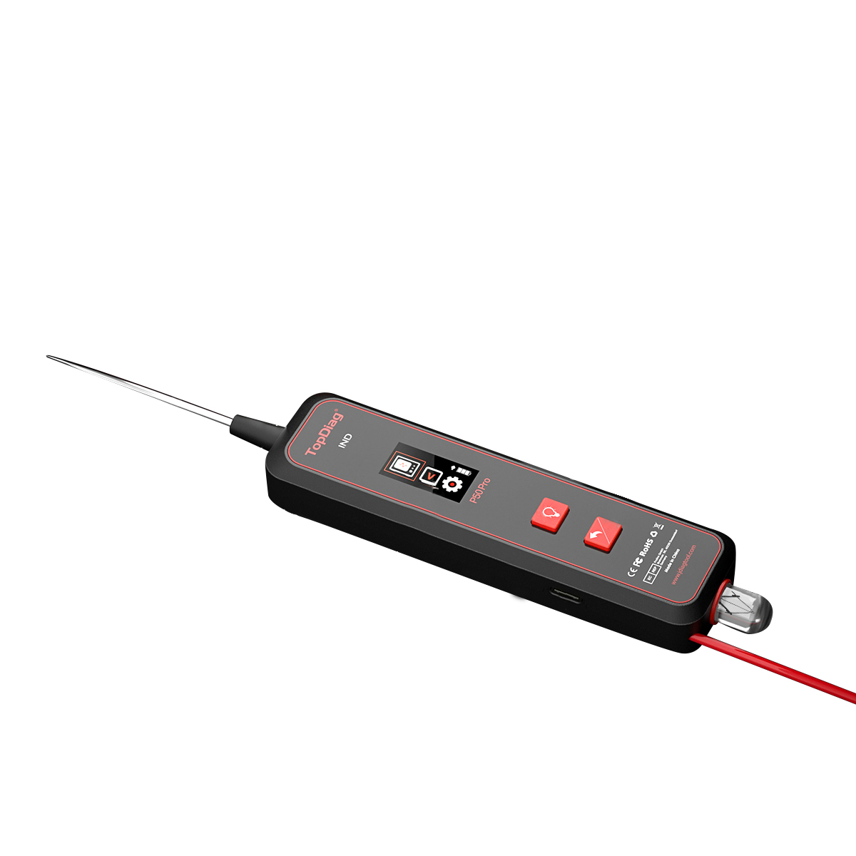 جهاز اختبار دوائر السيارات P50 - مراجعة Power Tools Voltage وسعره