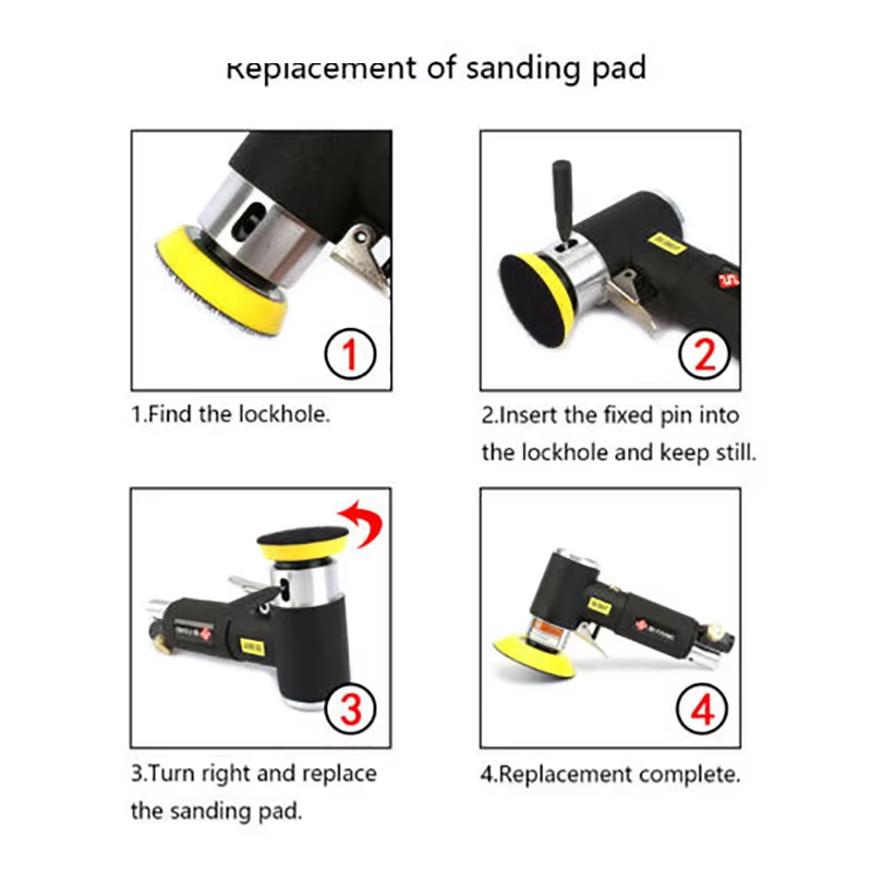 مجموعة ماكينة صنفرة هوائية أور - مراجعة Power Tools Pneumatic وسعره
