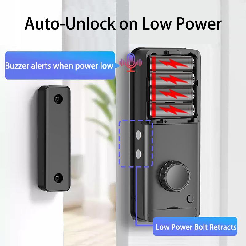 قفل ذكي غير مرئي يعمل بالبصمة  - مراجعة Power Tools Aeg وسعره