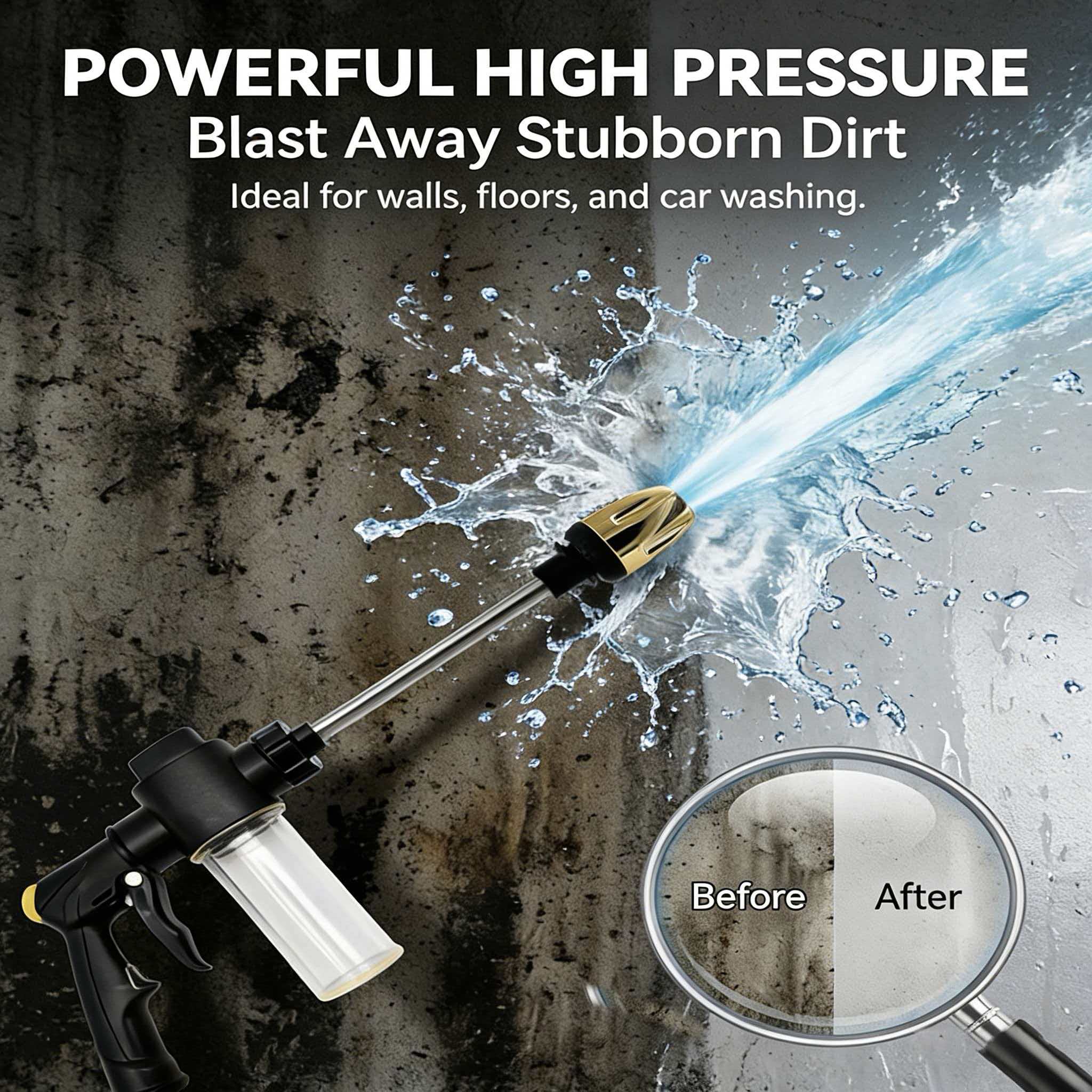 مسدس غسيل سيارات عالي الضغط مع - مراجعة Power Tools And Engineering وسعره