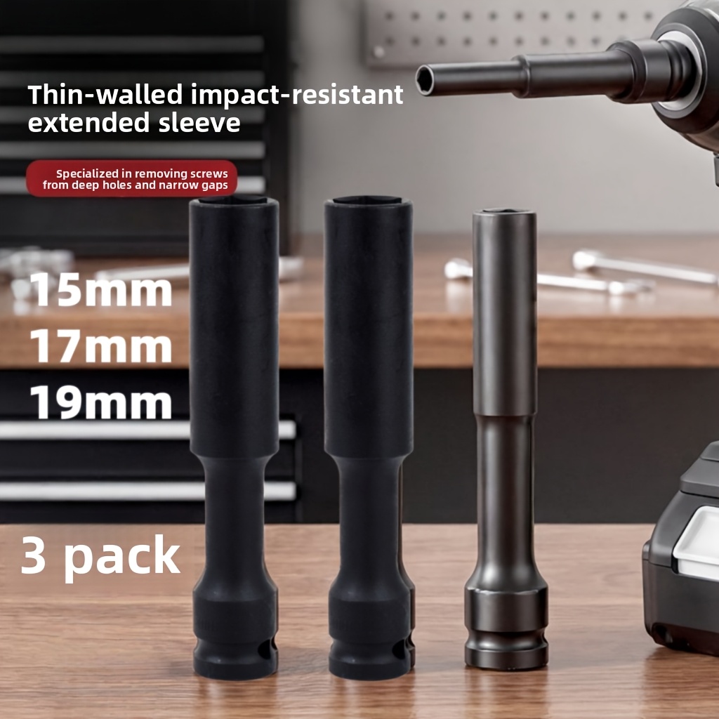 طقم مفاتيح صدمية رفيعة الجدران - مراجعة Power Tools Pneumatic وسعره