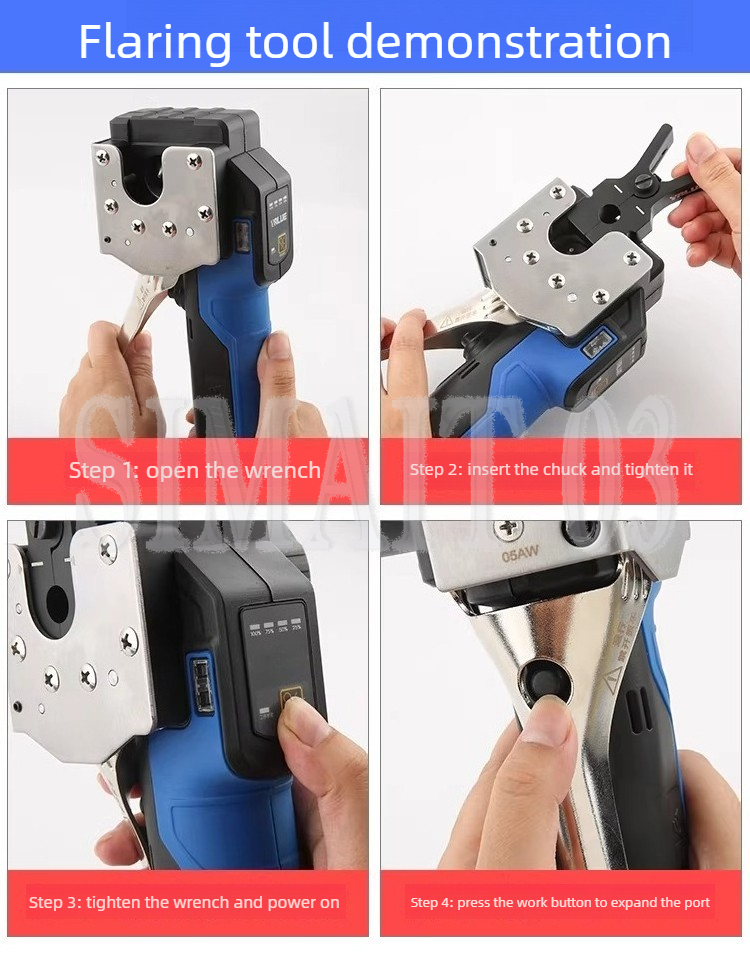 موسع الأنابيب اللاسلكي من سلسل - مراجعة Power Tools Youtube وسعره