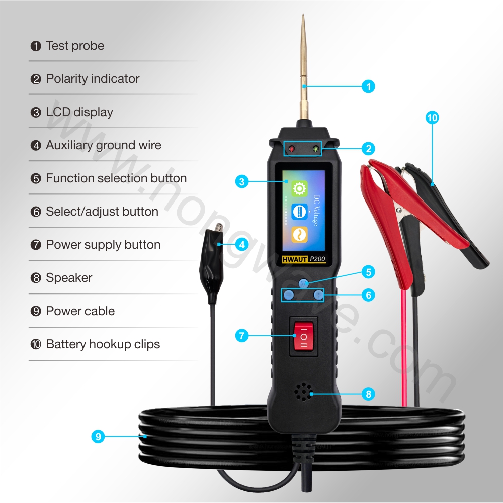 جهاز اختبار دوائر السيارات الذ - مراجعة Power Tools Voltage وسعره